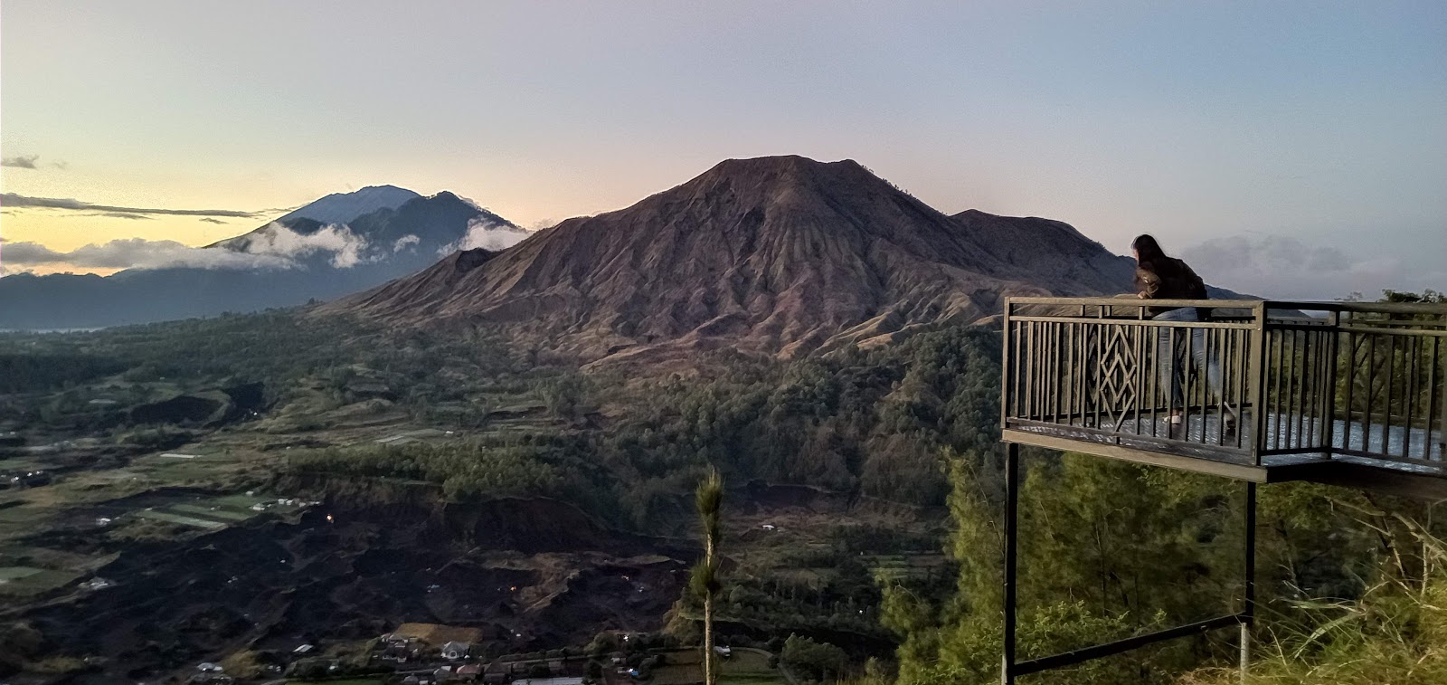 Viewing platform Viewpoint at Pinggan village 99963