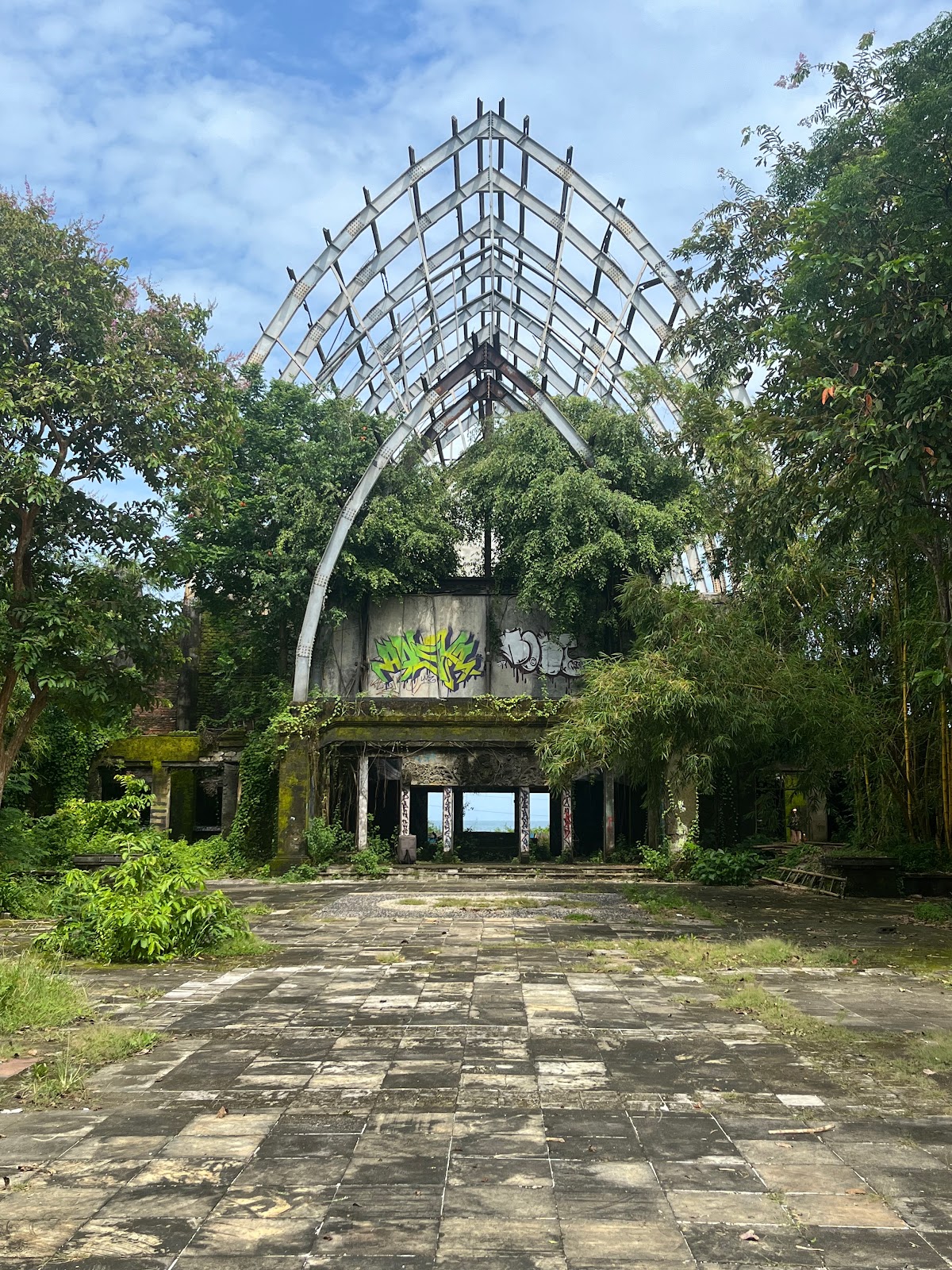 Abandoned place Abandoned Taman Festival Park in Sanur 20495