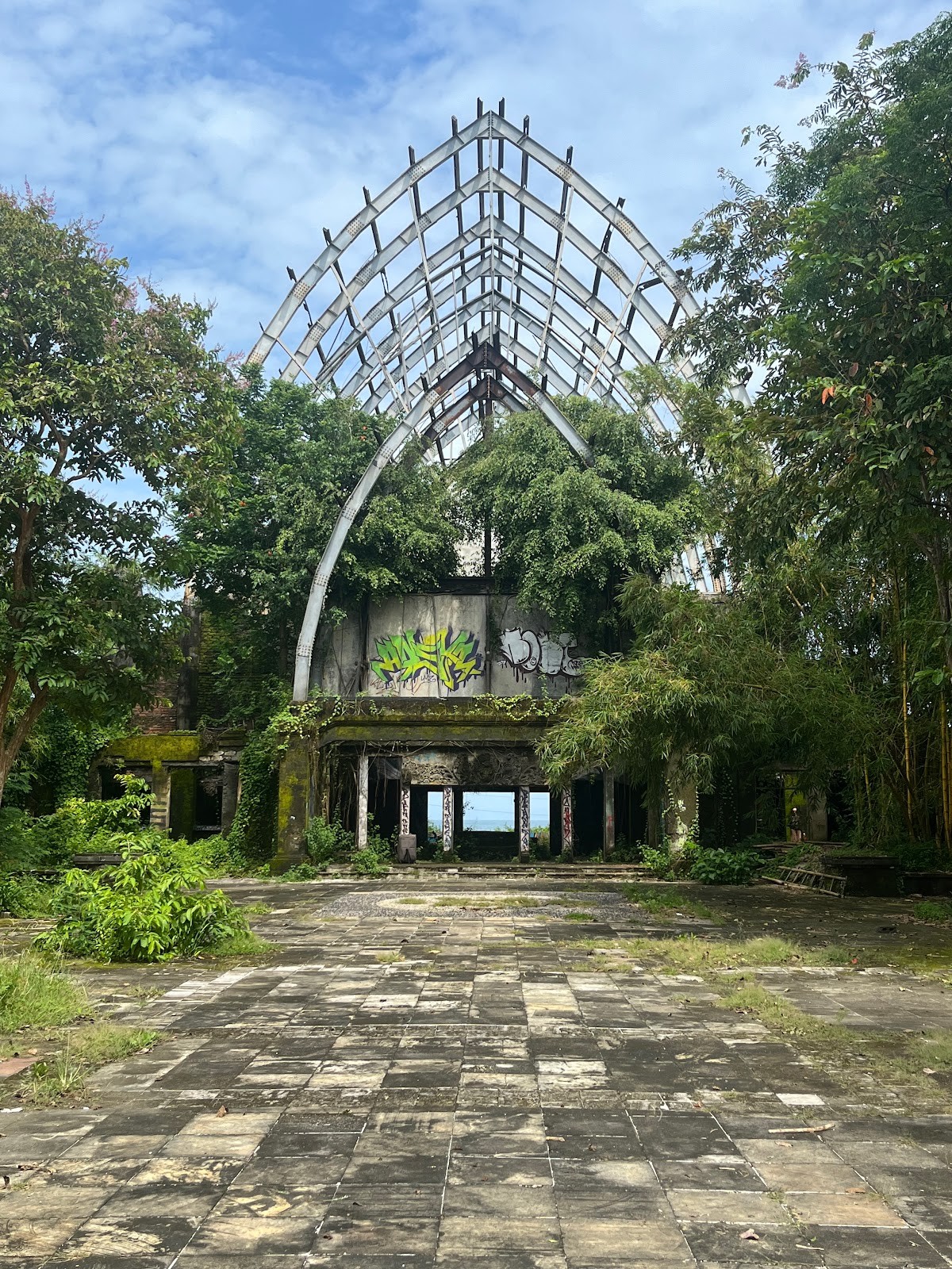 Abandoned Taman Festival Park in Sanur