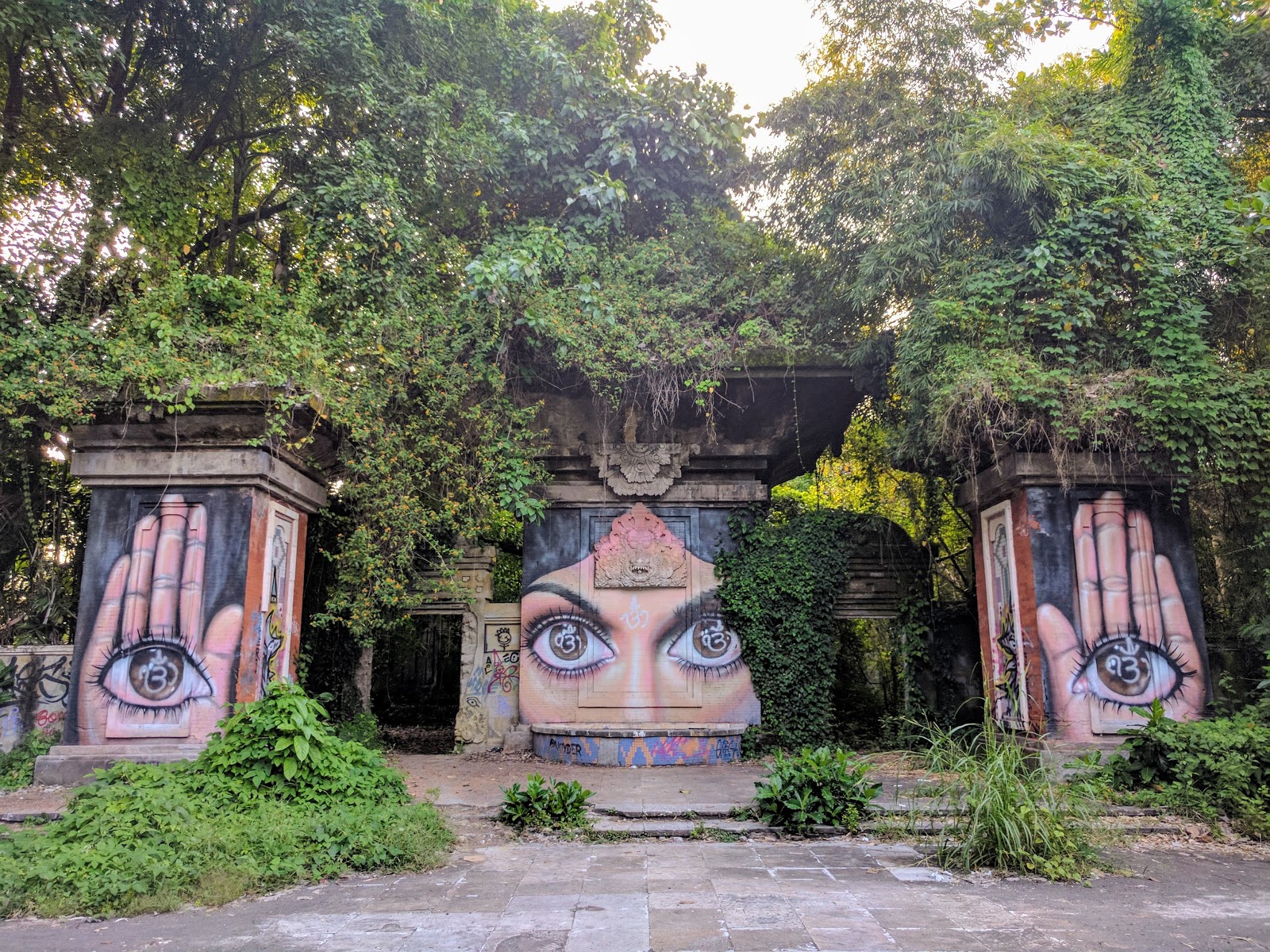 Abandoned Taman Festival Park in Sanur