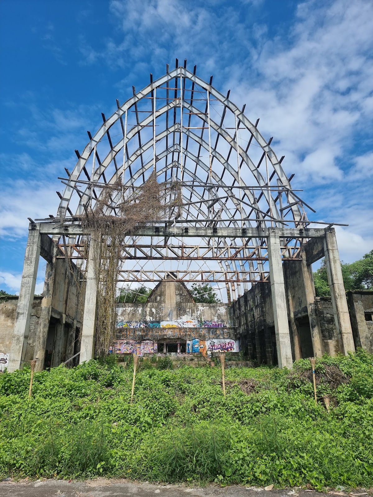 Abandoned Taman Festival Park in Sanur