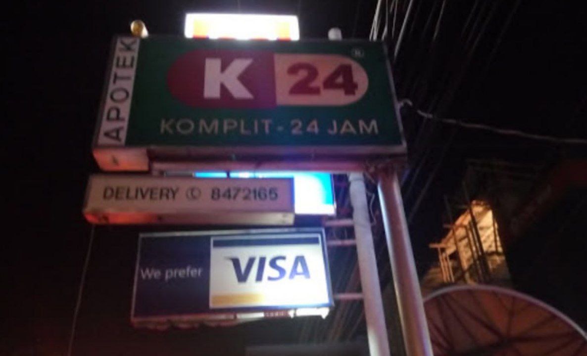 24-hour pharmacy in Jimbaran Apotek K-24