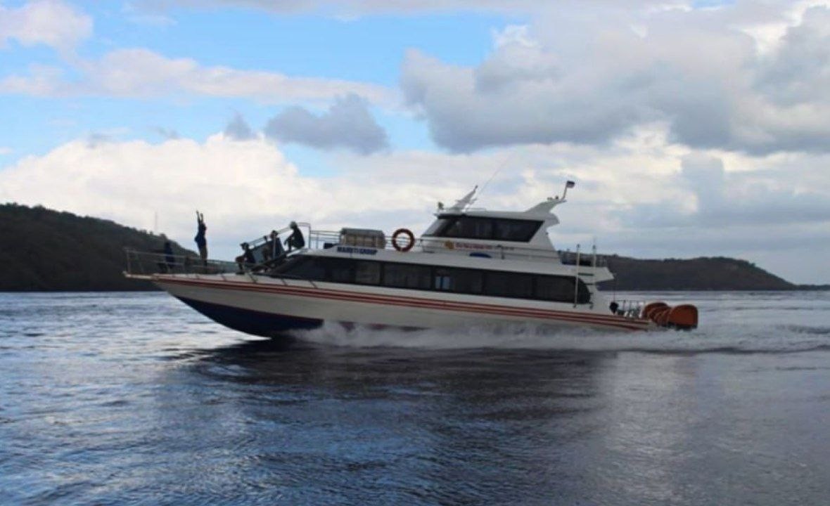 Port Banjar Nuyh II berth Maruti Express Office Nusa Penida