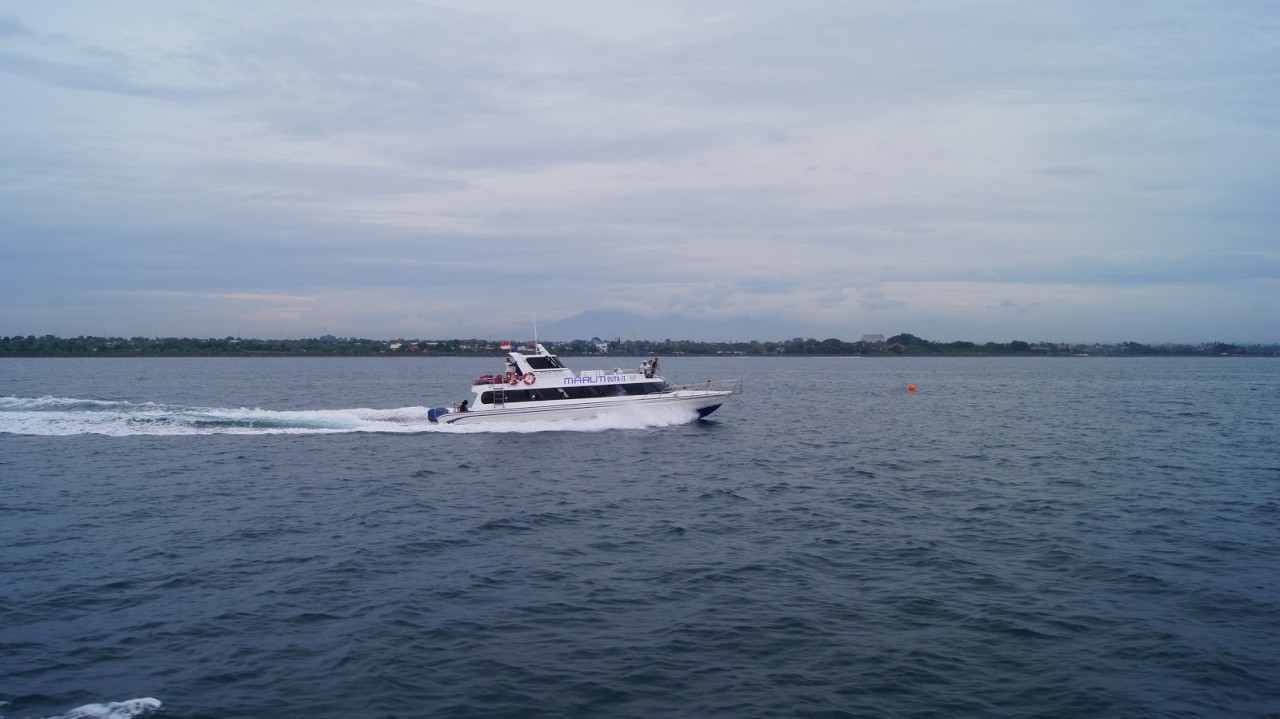 Port Banjar Nuyh II berth Maruti Express Office Nusa Penida