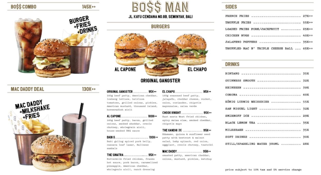 Restaurant BOSSMAN 62743