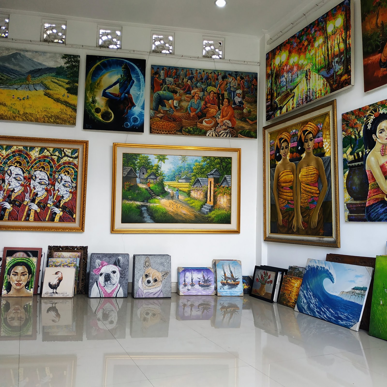 Nyoman Jendra -Artist-Painting-Gallery