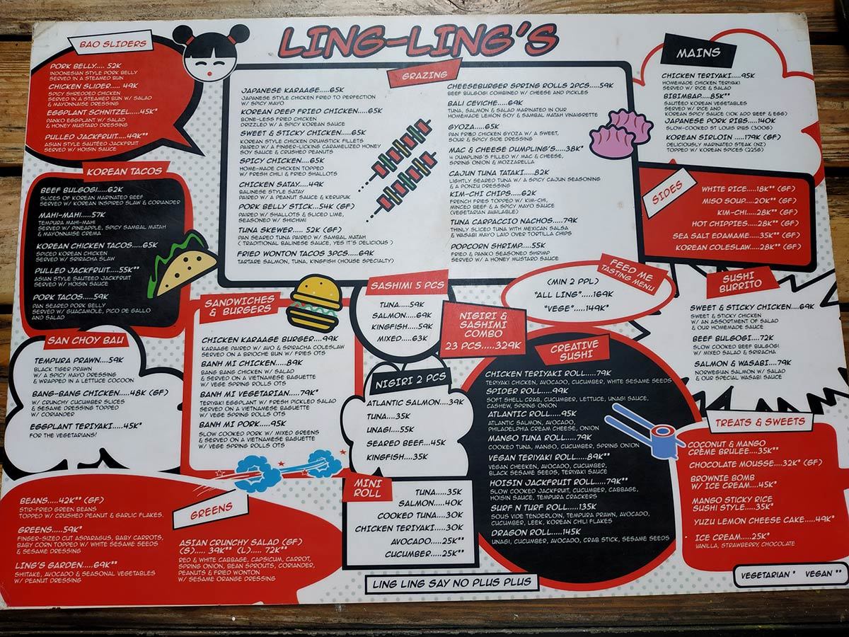 Restaurant Ling Lings 102039