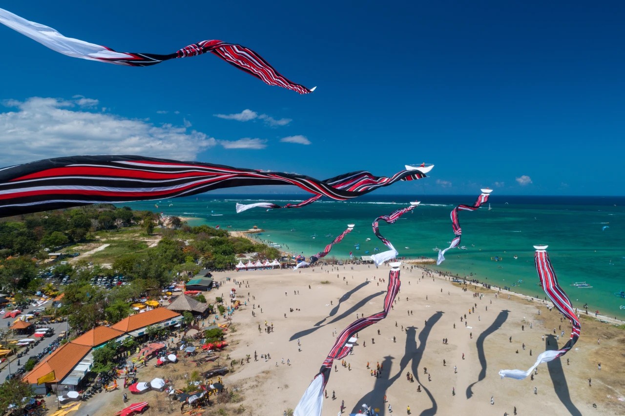 The Sky-Soaring Kite Festival Takes Fight in Bali!