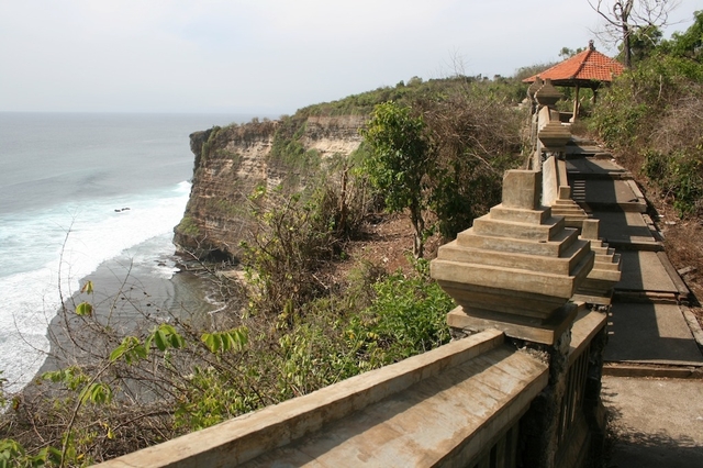 The Uluwatu Temple (Pura Luhur Uluwatu) in Bali