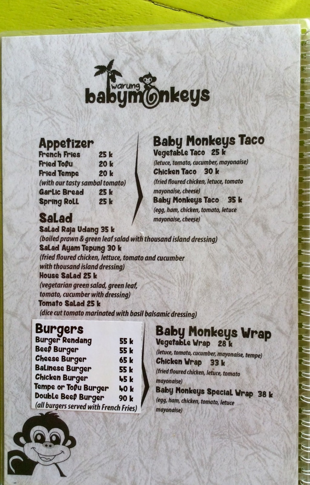 Restaurant Warung Baby Monkeys 103564