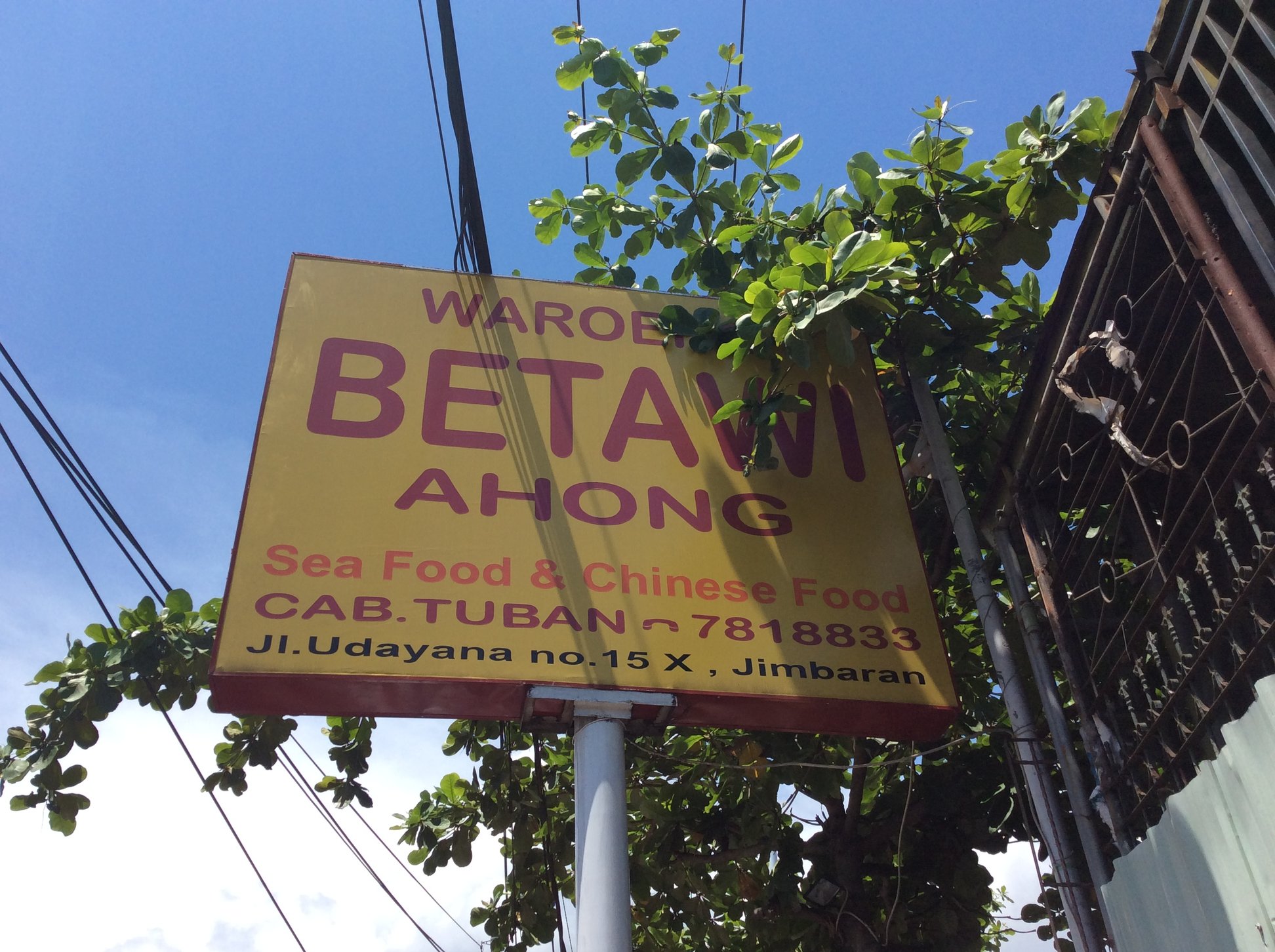 Warung Betawi Ahong