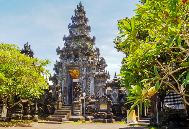 Indonesian Temple Pura Geger (Pura Geger) in Benoa