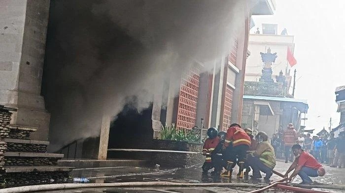 Ubud Market Fire Aftermath: Flames Raged On, Unstoppable Due to Building Design