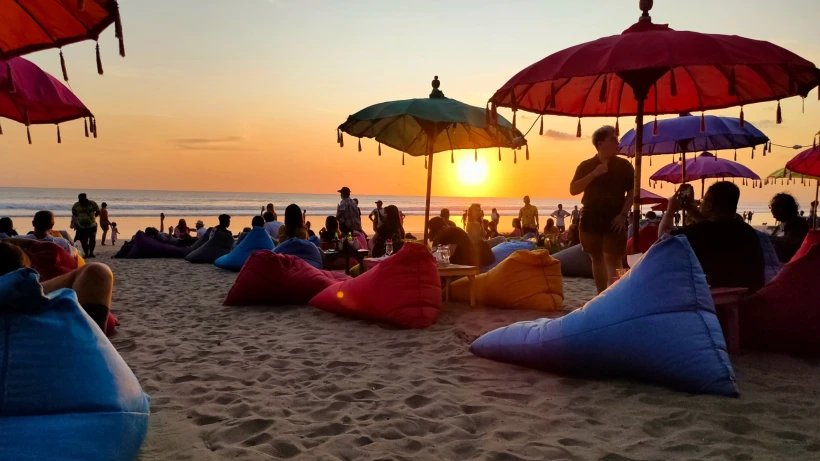 Seminyak area in Bali