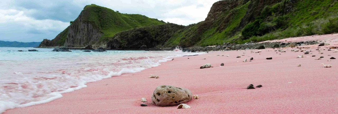 Indonesia's Stunning Pink Sand Beaches