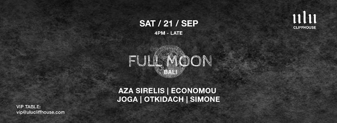 Party Full Moon Bali 20228