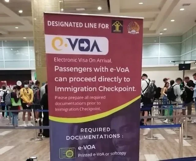 How to apply for an electronic visa on arrival (e-VoA). Instruction - Bali.live