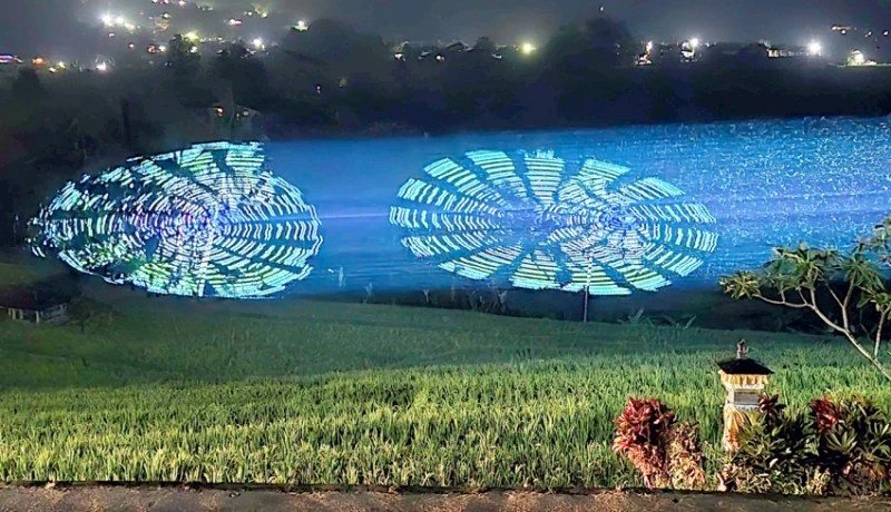 Jatiluwih Rice Terraces Gear Up for Spectacular Laser Show Launch!