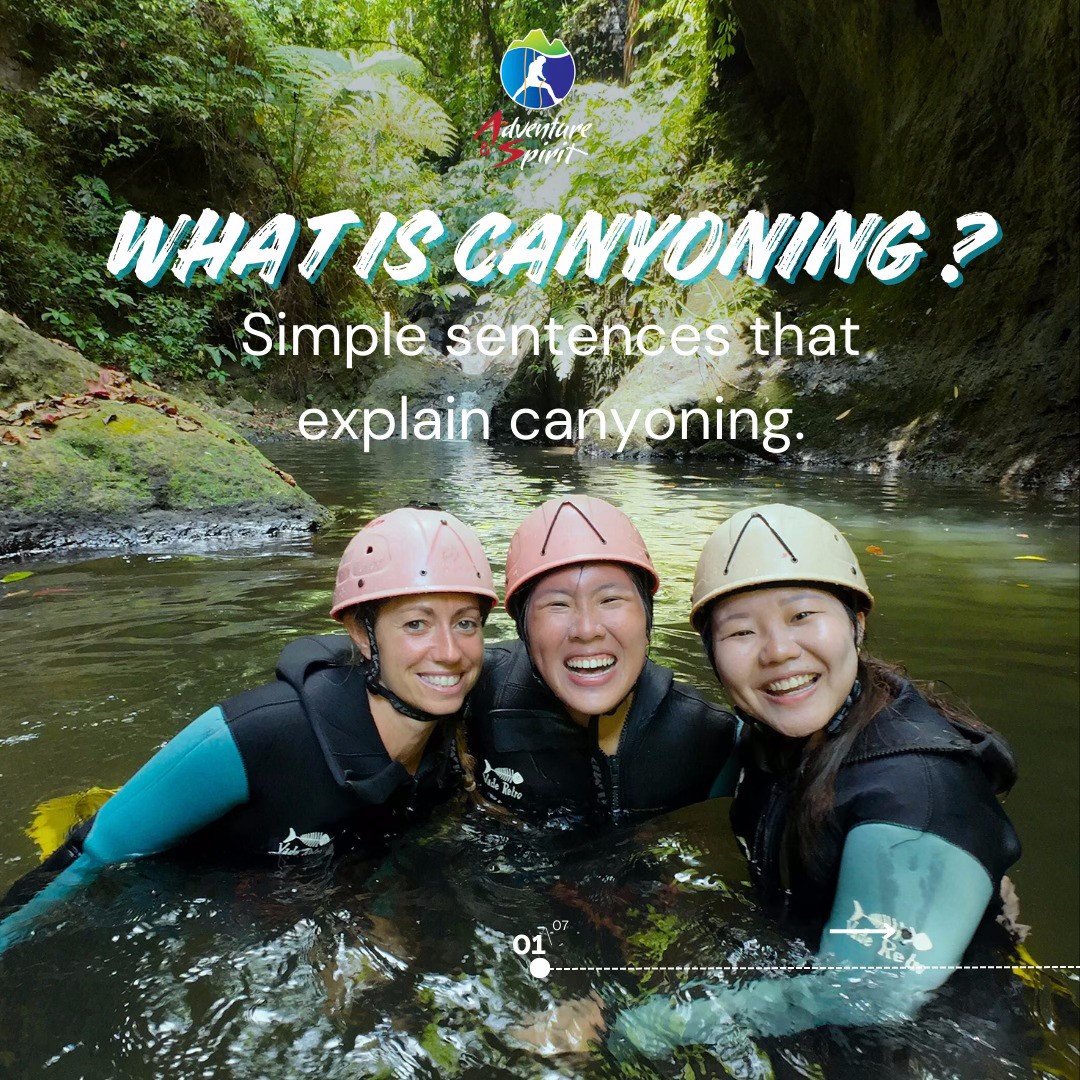 What is Canyoning