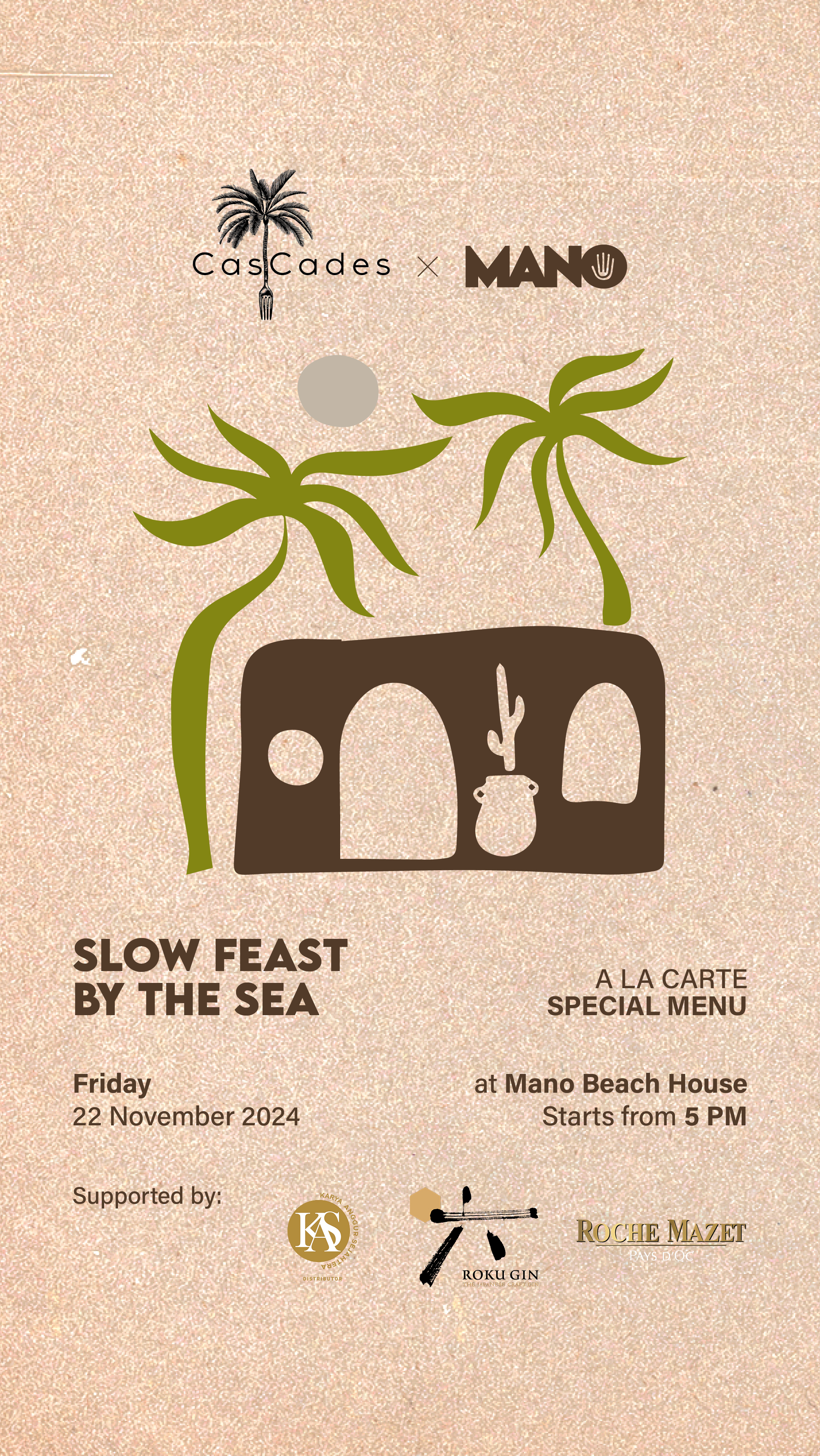 Food Slow Feast by the Sea | CasCades X Mano Beach 35376