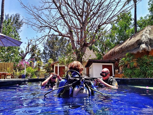 Dive centers on Gili Air